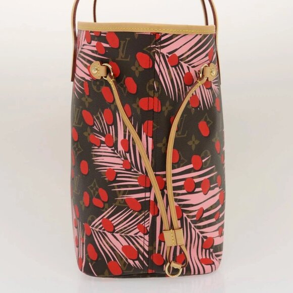 LOUIS VUITTON Monogram Jungle Dot Neverfull MM Tote Bag M41979 LV Auth 67490SV - Picture 3 of 16
